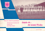 Programm der Sektion Fußball vom 28. November 1956